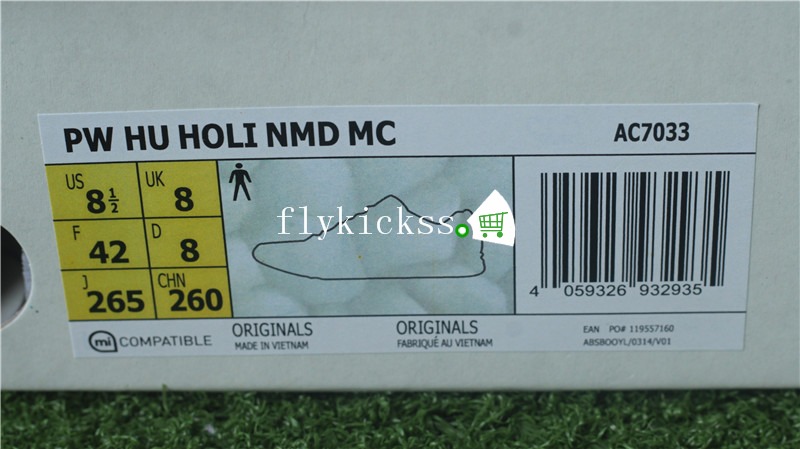 Pharrell x NMD Human Race Holi Festival Core Black Fish Scale Boost
